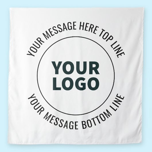 Tenture Simple à remplacer par votre logo ou image