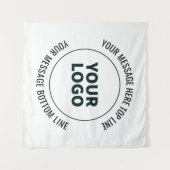 Tenture Simple à remplacer par votre logo ou votre image (Devant (Horizontal))