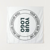 Tenture Simple à remplacer par votre logo ou votre image (Devant (Horizontal))