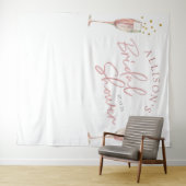 Tenture Simple brunch moderne et toile de fond nuptiale pé (En situation (horizontale))