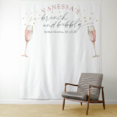 Tenture Simple décor pour un brunch et un bridal shower pé (En situation)