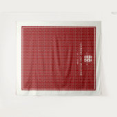 Tenture Simple Double Bonheur Mariage chinois (Devant (Horizontal))