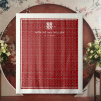 Simple Double Bonheur Mariage chinois