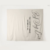 Tenture Simple Elégant Meilleur Jour Jamais Crème fond pho (Devant (Horizontal))