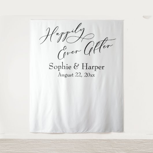 Tenture Simple et heureux après fond photo (Devant)