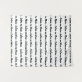 Tenture Simple étape et répétition Petite entreprise perso (Devant (Horizontal))