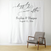 Tenture Simple Fond de photo pour un heureux dénouement (En situation)