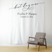 Tenture Simple fond pour photo du meilleur jour qui soit (En situation)