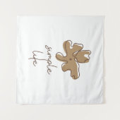 Tenture Simple Life Minimalism Tapestry (Devant (Horizontal))