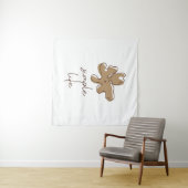 Tenture Simple Life Minimalism Tapestry (En situation (horizontale))