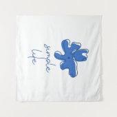 Tenture Simple Life Minimalism Tapestry (Devant (Horizontal))