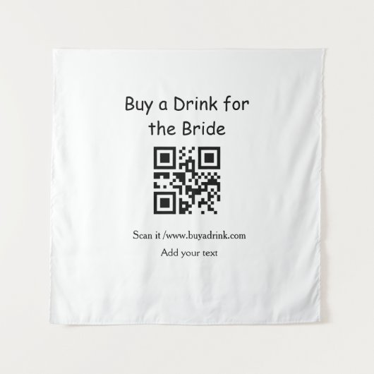 Tenture Simple minimal enterrement acheter une mariée bois (Devant)