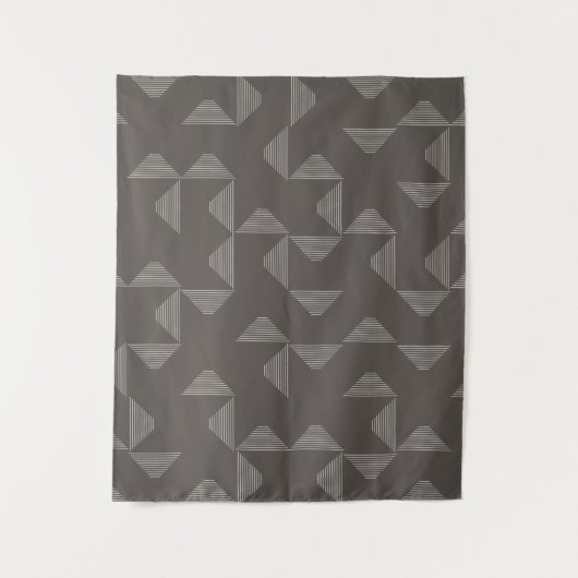 Tenture Simple, modern, trendy geometric graphic pattern (Devant)