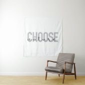 Tenture Simple, moderne, urbain, design cool Choisir Natur (En situation)