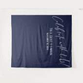 Tenture Simple Navy Célébrez avec nous ! Fond pour photos (Devant (Horizontal))