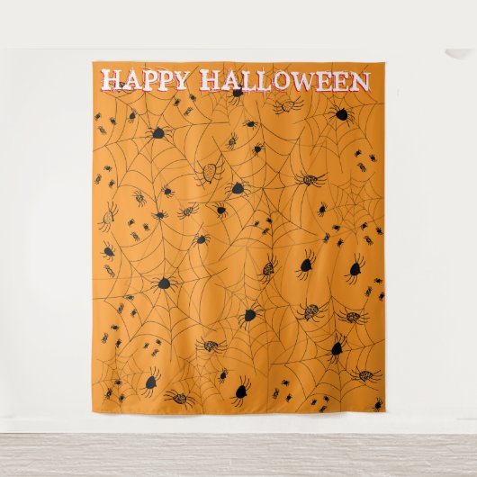 Tenture Simple Spider Kid Friendly Party Photo fond (Devant)