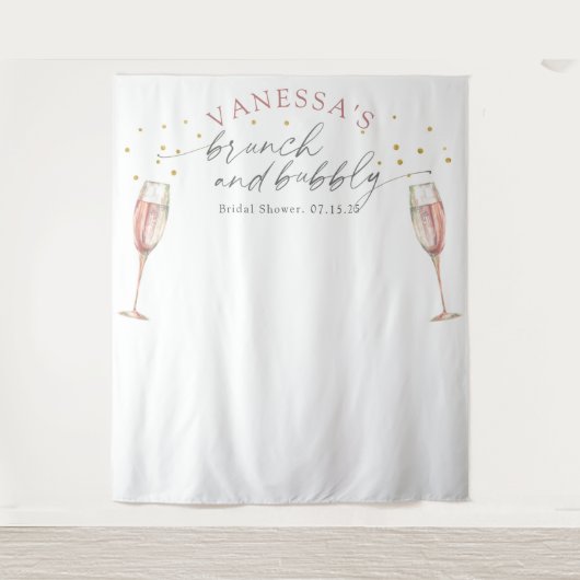 Tenture Simple toile de fond pour un brunch et une fête de (Devant)