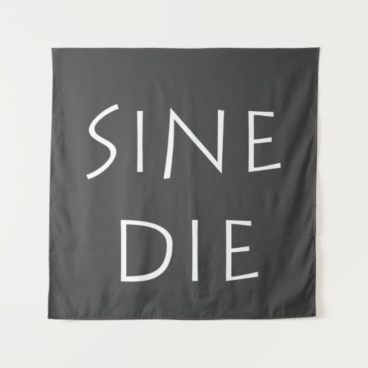 Tenture Sine die (Devant)