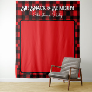Tenture Sip Snack & Be Joyeux Noël