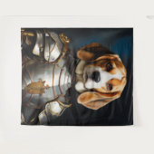 Tenture Sir Beagle Thaillow Pillow (Devant (Horizontal))