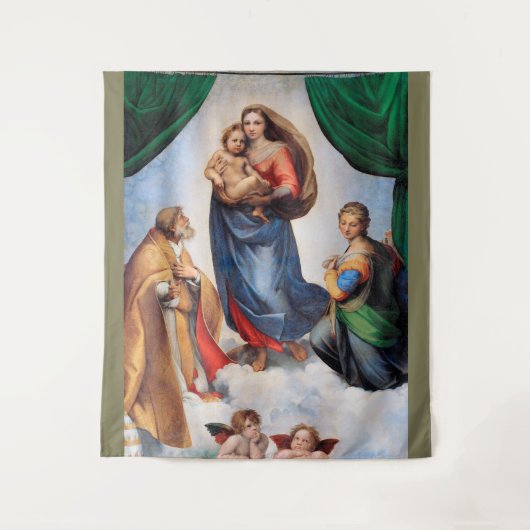 Tenture Sistine Madonna (Devant)