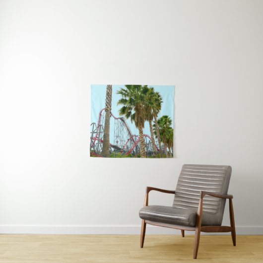 Tenture Six Flags Magic Mountain (En situation (horizontale))