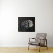 TENTURE SKULL EYE SKELETON HALLOWEEN CADEAU (En situation (horizontale))