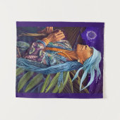 Tenture Sky Road Walker Native American Imaginaire Art (Devant (Horizontal))