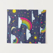 Tenture Sky with Sun and Rainbows (Devant (Horizontal))