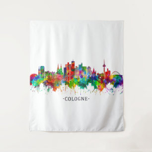 Tenture Skyline Allemagne de Cologne