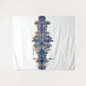 Tenture Skyline de Cologne (Devant (Horizontal))