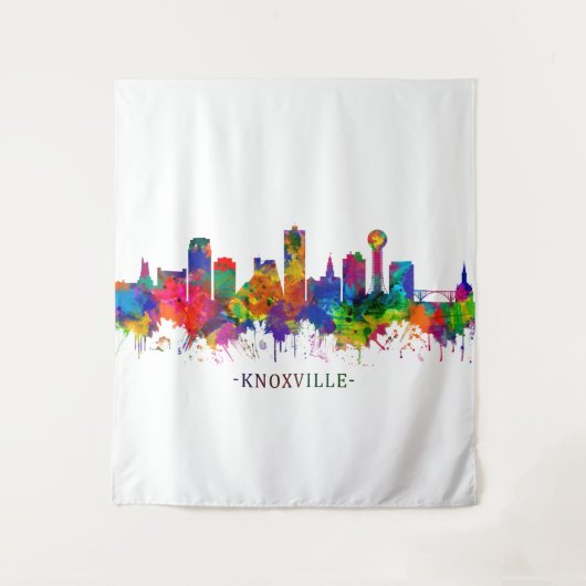 Tenture Skyline de Knoxville (Devant)