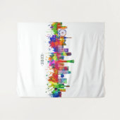 Tenture Skyline du Japon (Devant (Horizontal))