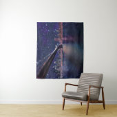 Tenture Skyline Spacey Manhattan (En situation)