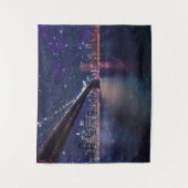 Tenture Skyline Spacey Manhattan (Devant)