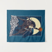 Tenture Sleepy Hollow Horseman sans tête | Halloween (Devant (Horizontal))