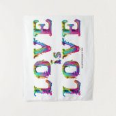 Tenture SlipperyJoe amour est l'amour goutte à goutte de f (Devant)