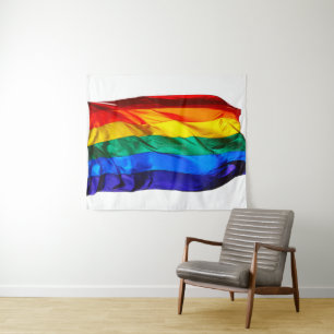 Tenture SlipperyJoe's artistique Vague Gay pride Drapeau c