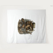 Tenture Sloth Camping Randonnée (Devant (Horizontal))