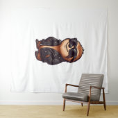 Tenture Sloth Chill Mood (En situation (horizontale))
