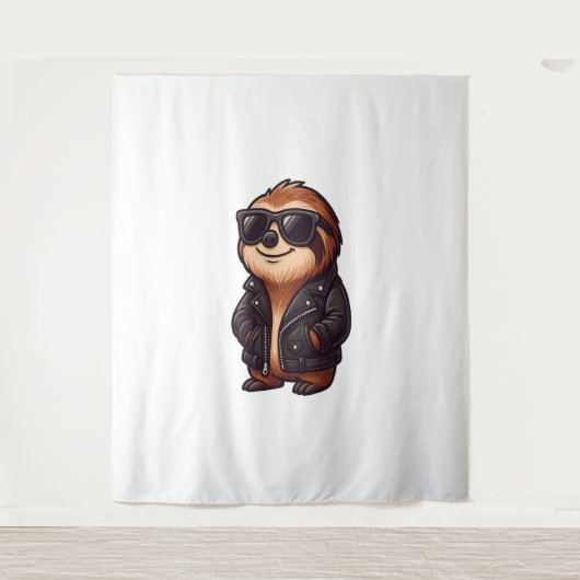Tenture Sloth Chill Mood (Devant)