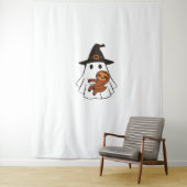 Tenture Sloth Halloween Ghost Witch Casquettes Amoureux de (En situation)