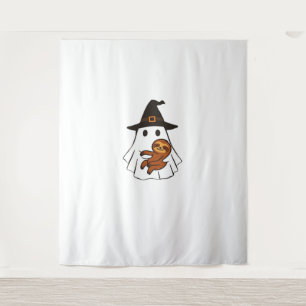 Tenture Sloth Halloween Ghost Witch Casquettes Amoureux de