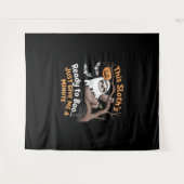 Tenture Sloth Halloween Sloths Cute Bat Vampire Essentiel (Devant (Horizontal))