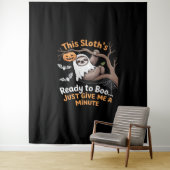 Tenture Sloth Halloween Sloths Cute Bat Vampire Essentiel (En situation)
