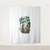 Tenture Sloth Irish Drinking St Patrick's Day (Devant)
