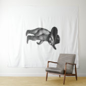 Tenture Sloth Lazy Sleepy Sloth (En situation (horizontale))