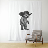 Tenture Sloth Lazy Sleepy Sloth (En situation)