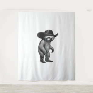 Tenture Sloth Lazy Sleepy Sloth