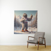 Tenture Sloth Skiing (En situation)